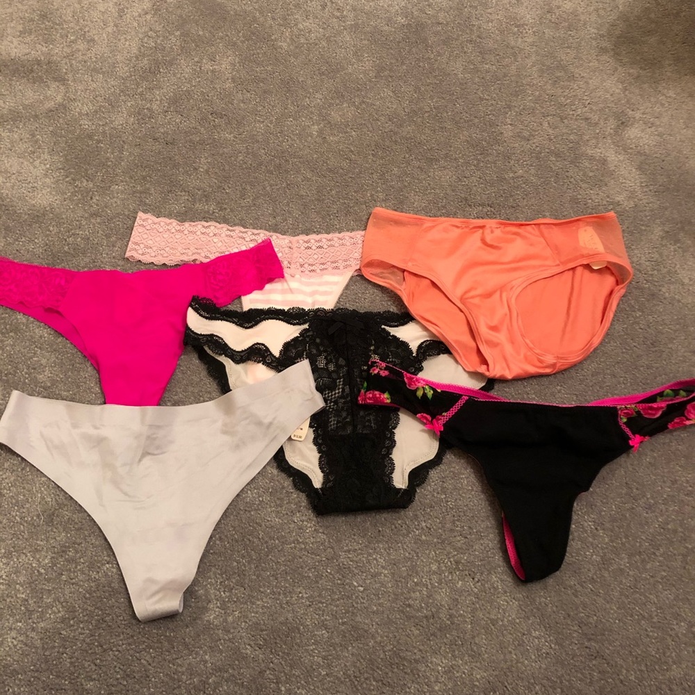 6 pc NWT VICTORIA SECRET PANTIES